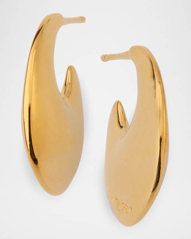 Flat Hoop Earrings